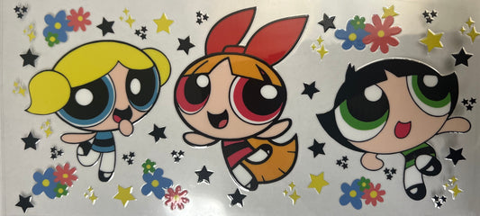 Power Puff Girls UVDTF Wrap