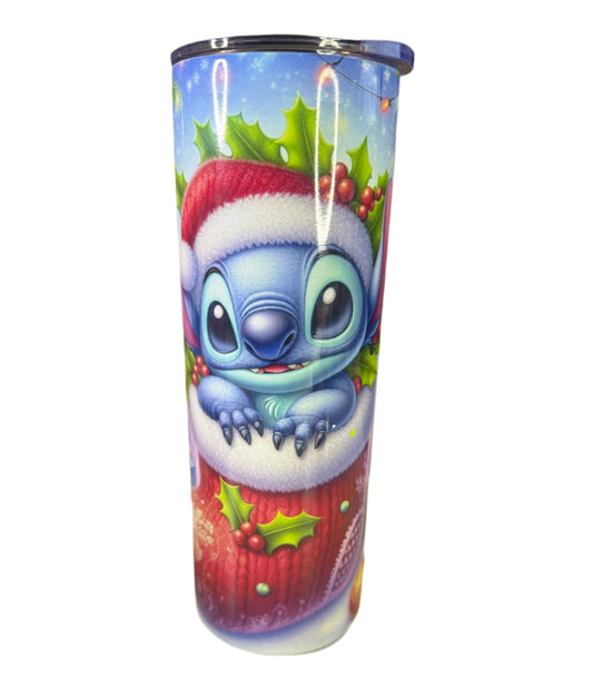 20oz Xmas Stitch Tumbler