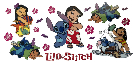 Lilo & Stitch UVDTF Wrap