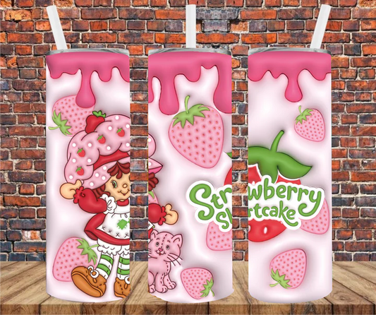 Strawberry Shortcake Sublimation Transfer