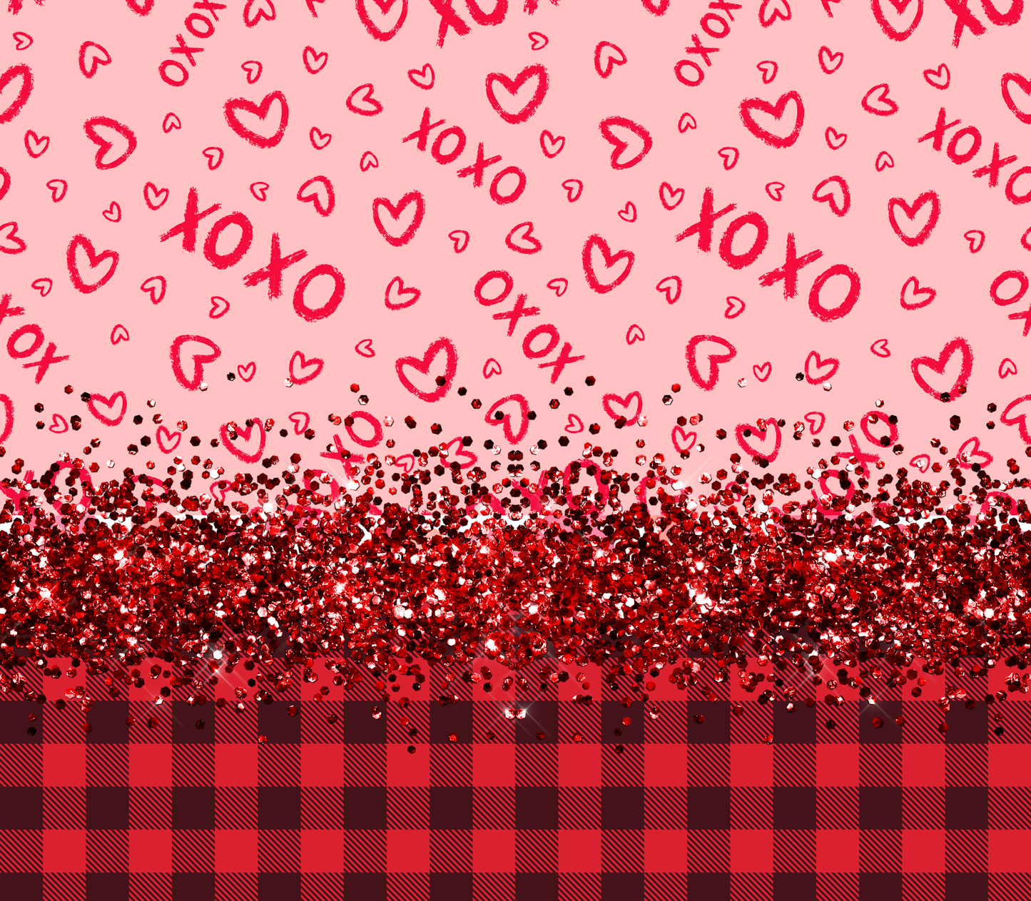 Valentine XOXO Plaid